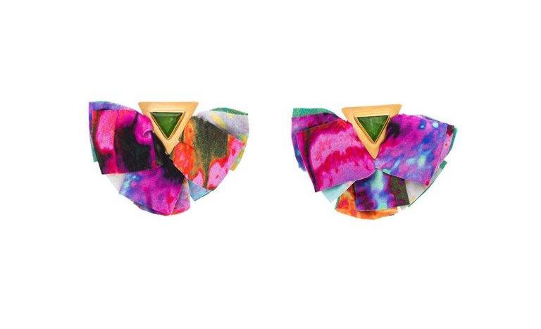Tendenza moda arcobaleno 2018  orecchini