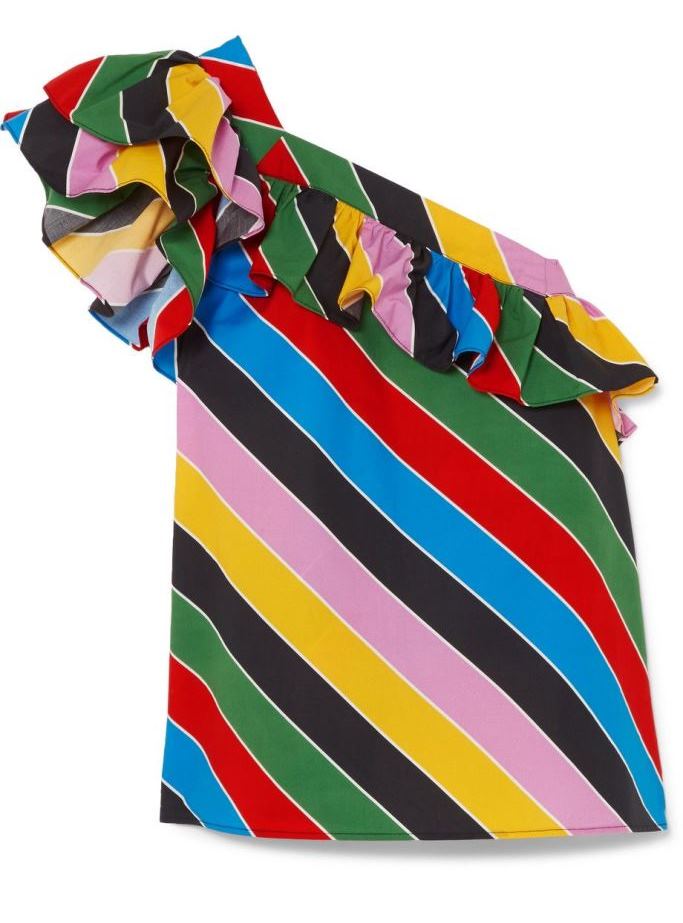 Tendenza moda arcobaleno 2018 top