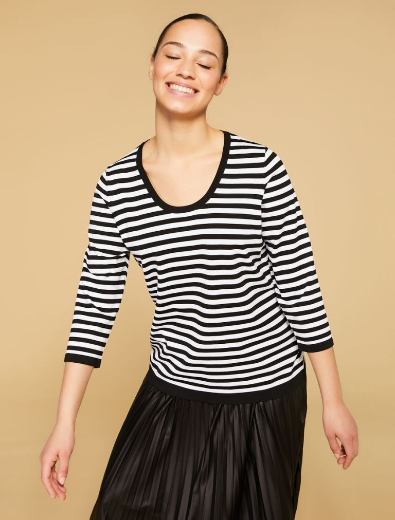 Tendenza righe autunno inverno 2018 2019 foto Persona