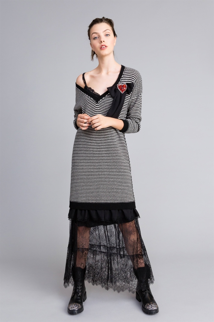 Tendenza righe autunno inverno 2018 2019 foto  Twin Set
