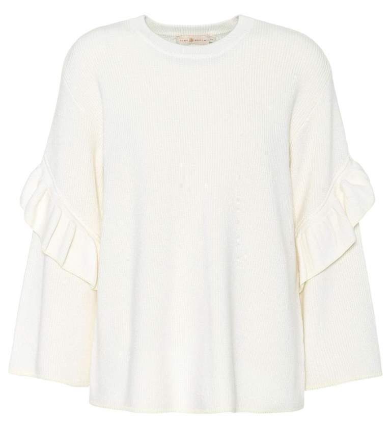 Tory Burch maglione con volants