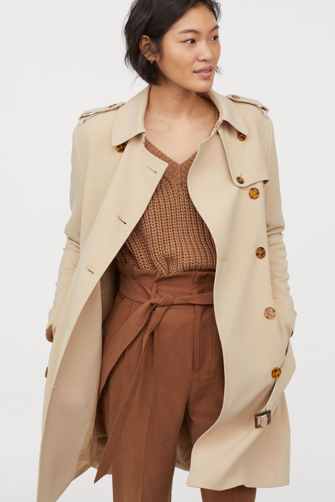 Trench H&M a 49,99 euro