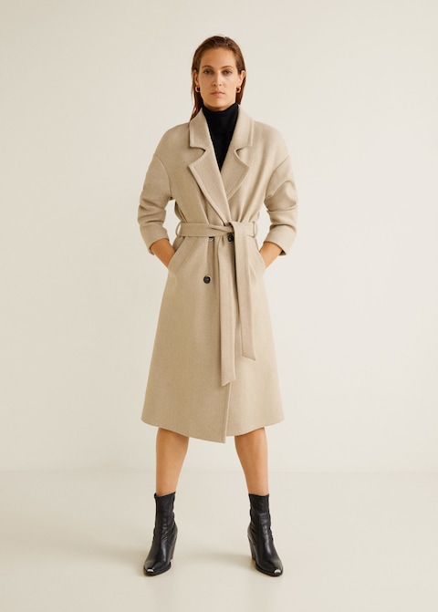 Trench di lana Mango a 149,99 euro