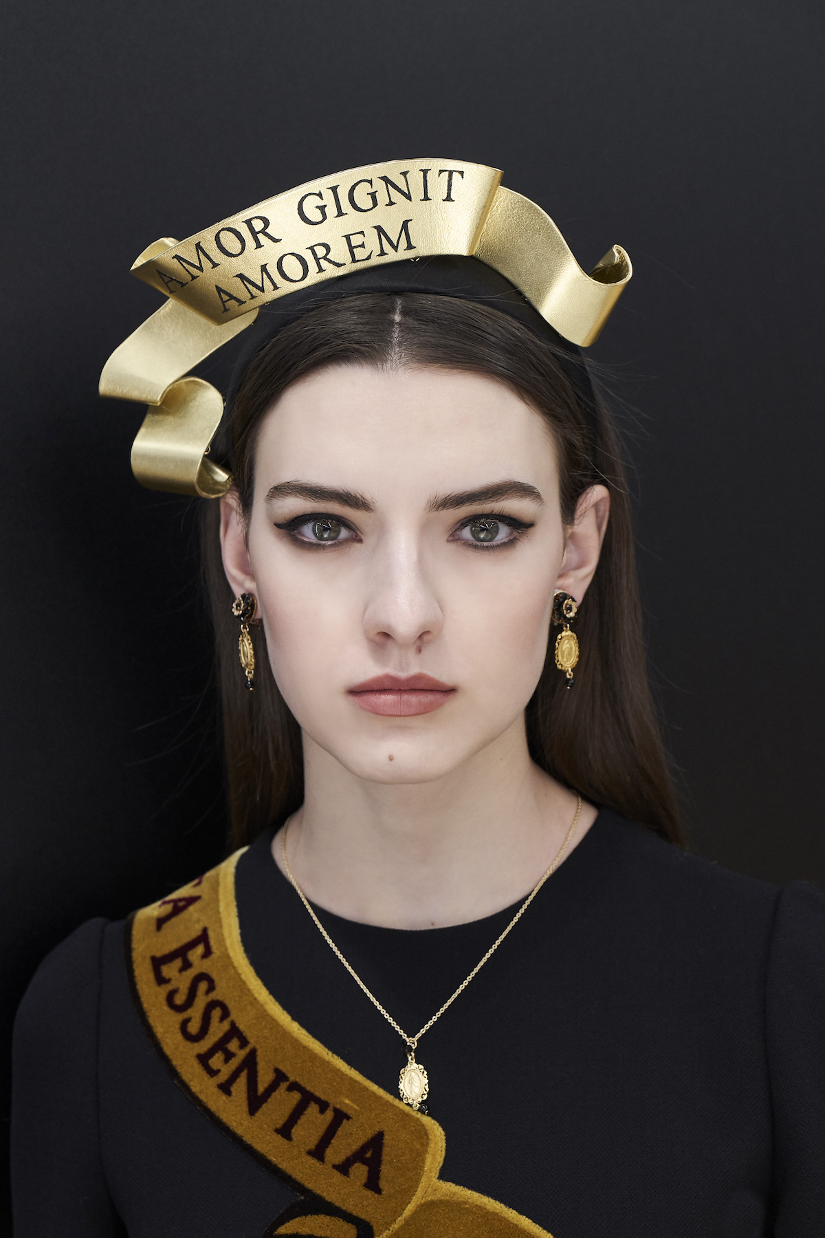 Trucco con eyeliner Dolce & Gabbana