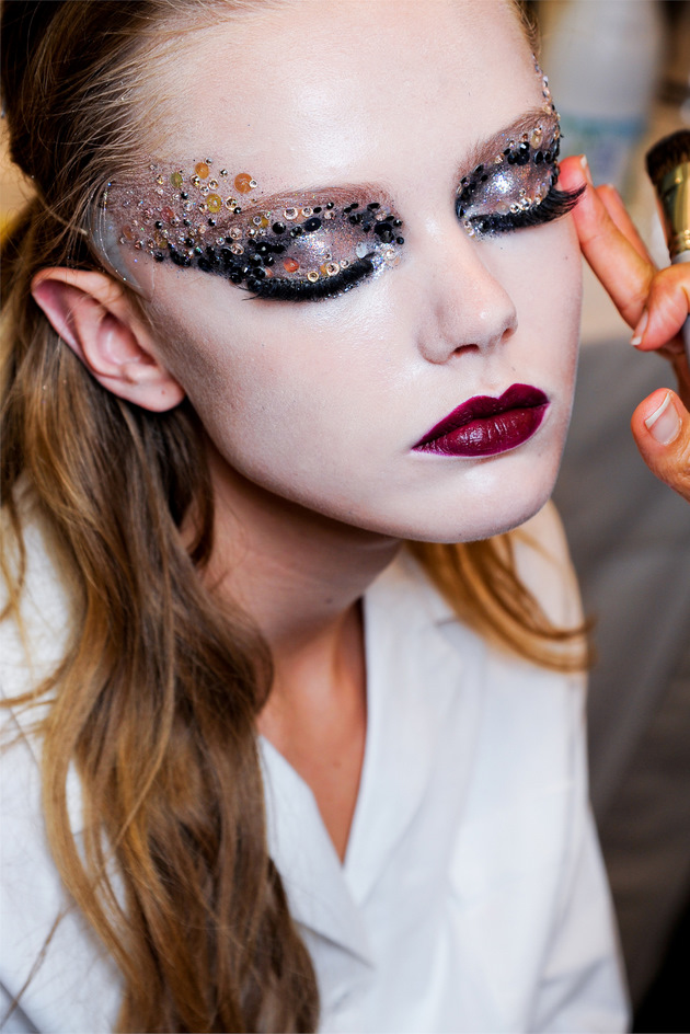 Trucco occhi gioiello
