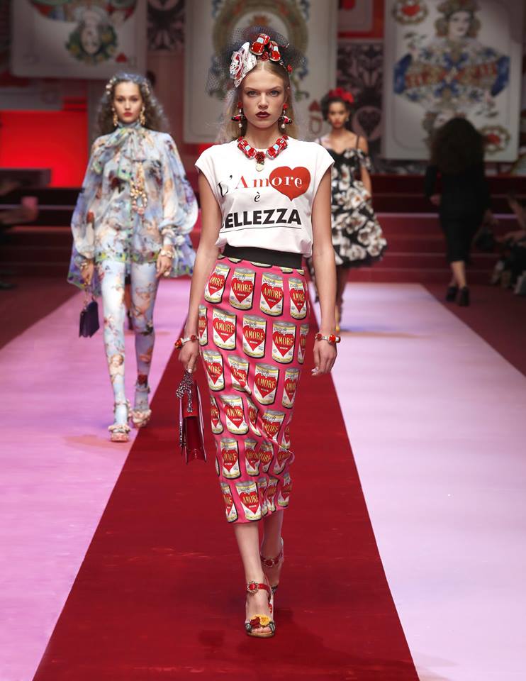 Tubino a vita alta Dolce & Gabbana fb