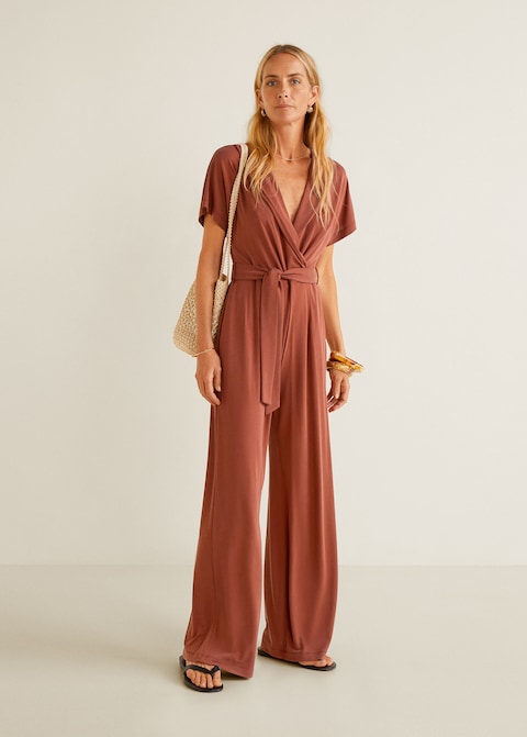 Tuta con pantaloni a palazzo Mango a 49,99 euro