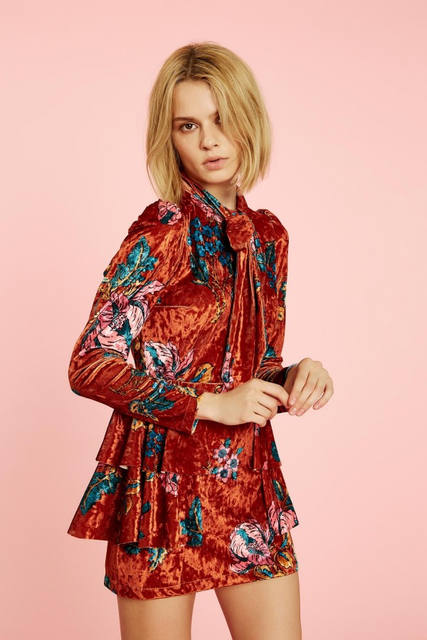 Velluto tendenza moda dell’autunno inverno 2018 2019 Aniye By