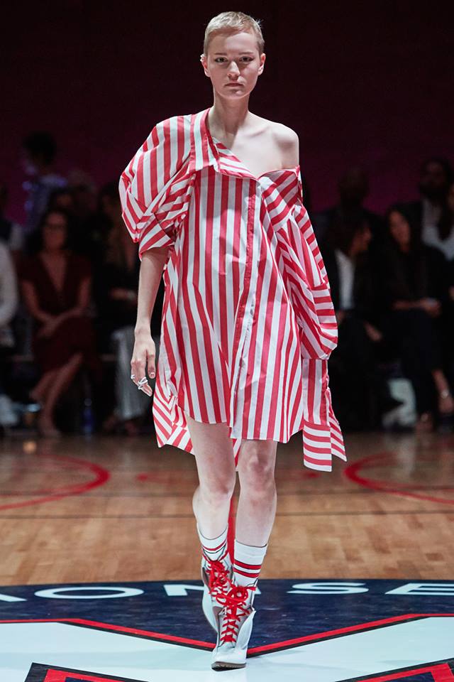 Vestito a righe Monse 