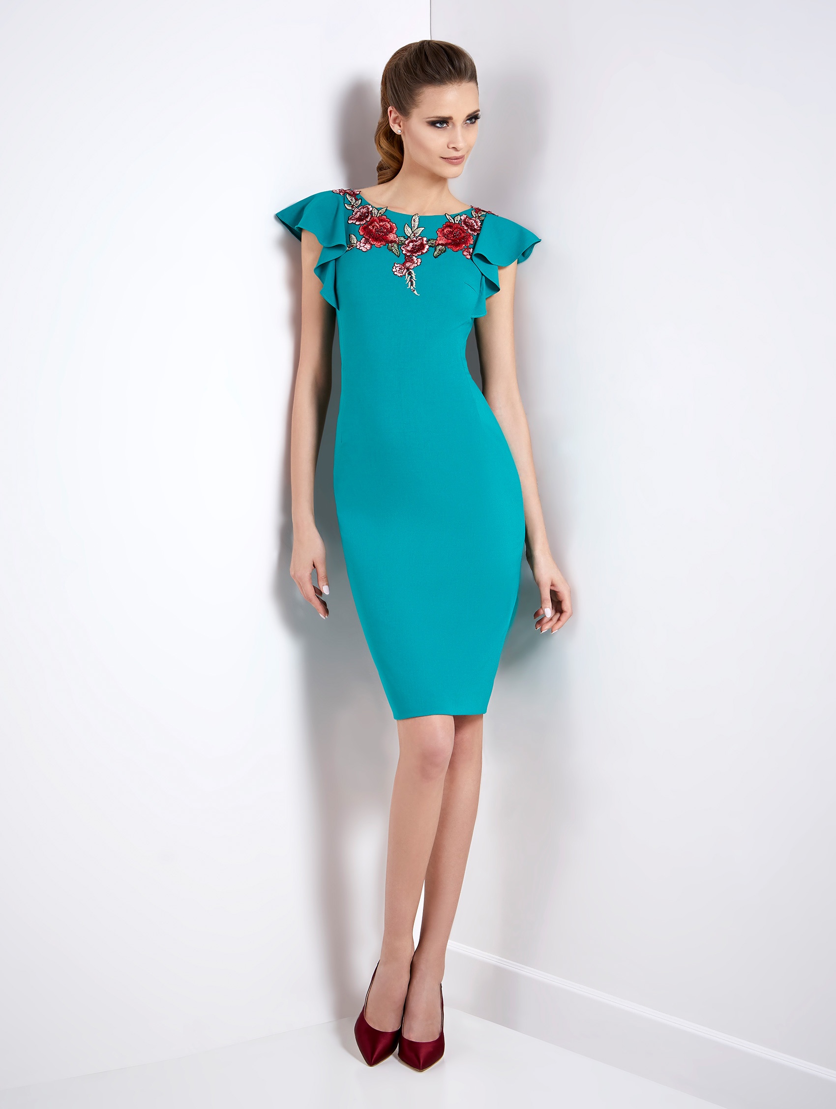 Vestito da cerimonia a tubino Nicole Spose