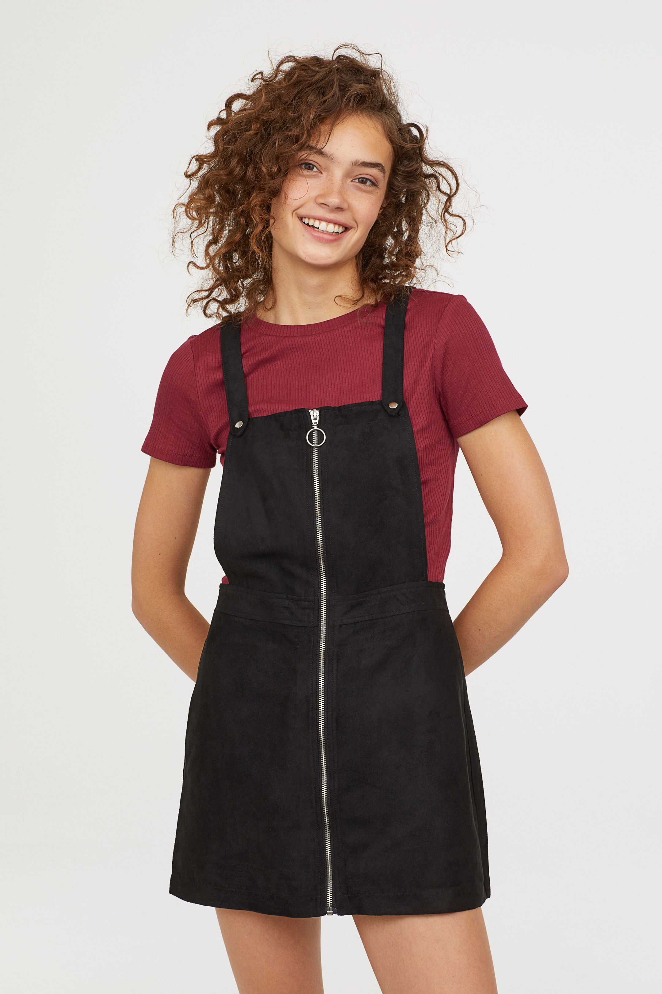 Vestito salopette nero H&M