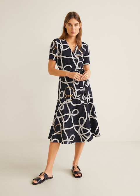 Vestito sotto il ginocchio Mango a 59,99 euro