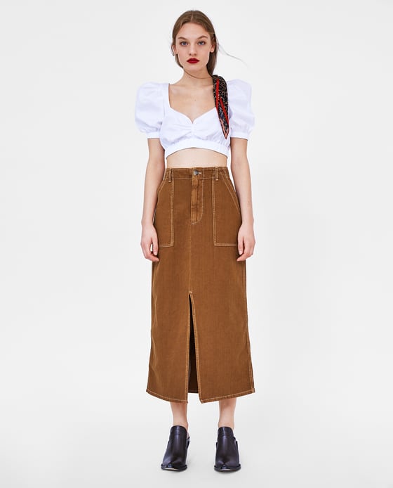 Zara collezione estate 2018  gonna