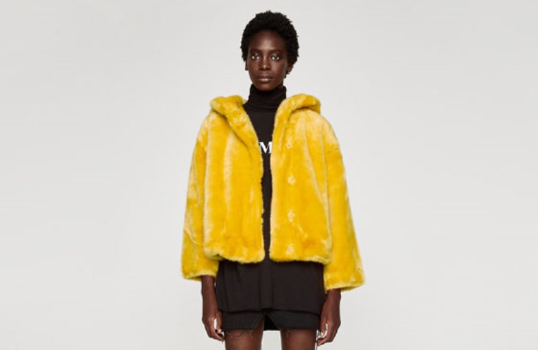 Gonna gialla deals zara