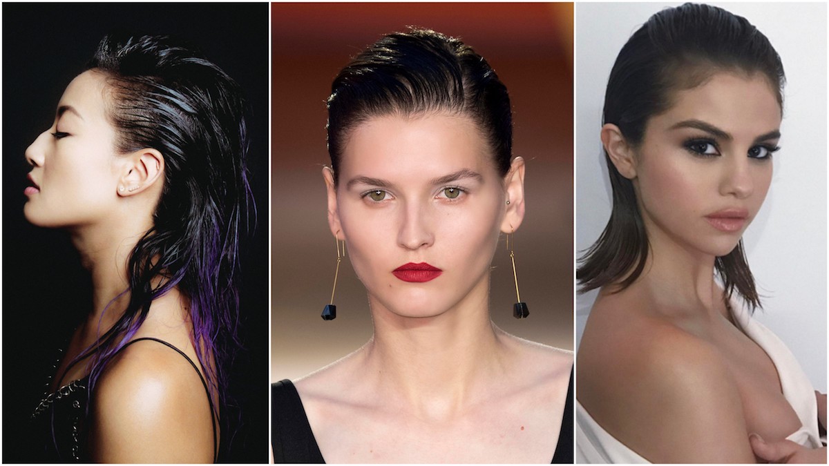 Acconciature effetto bagnato: i look più belli da Instagram
