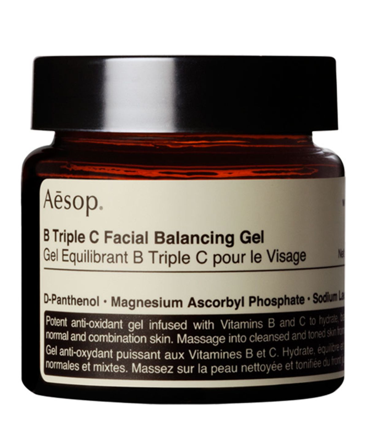 aesop b triple c facial balancing gel