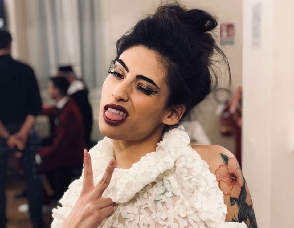 alice caioli trucco sanremo 2018