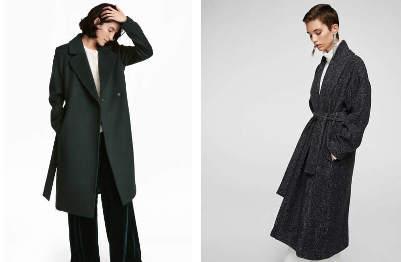 Cappotti a vestaglia: must have dell’inverno 2018