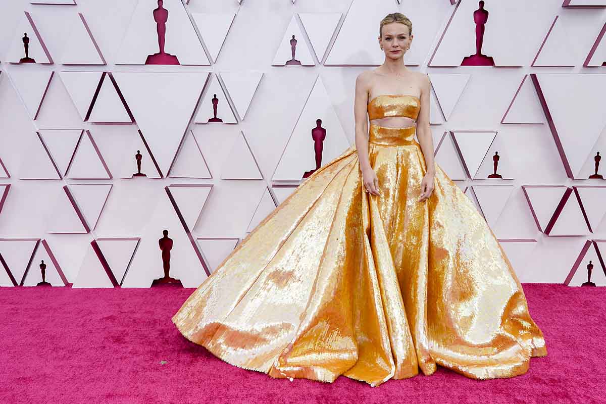 carey mulligan abito valentino haute couture oscar