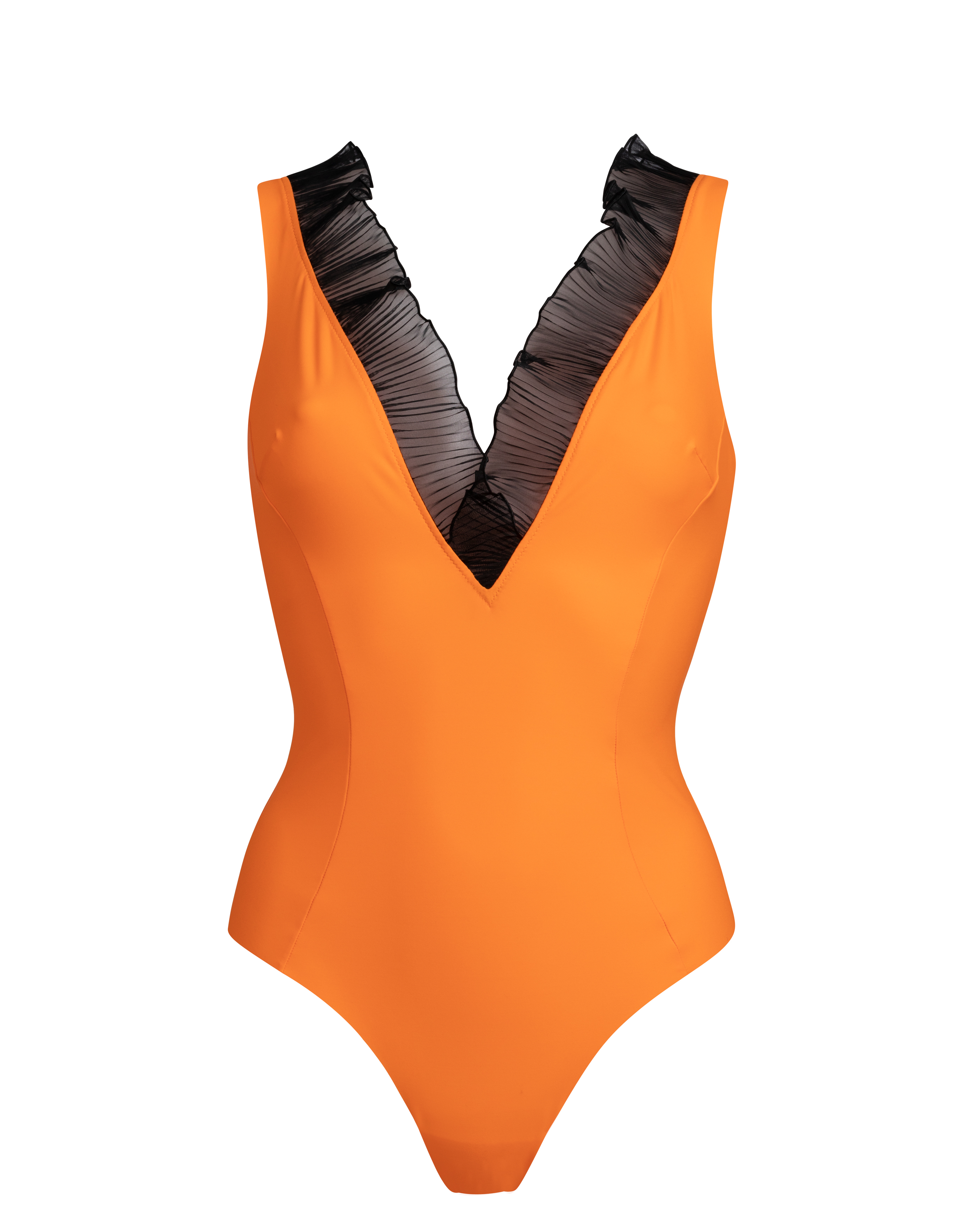 costume con ruches BePopsy