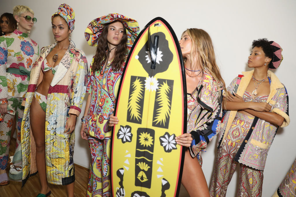 Etro Backstage Milan Fashion Week Spring/Summer 2019