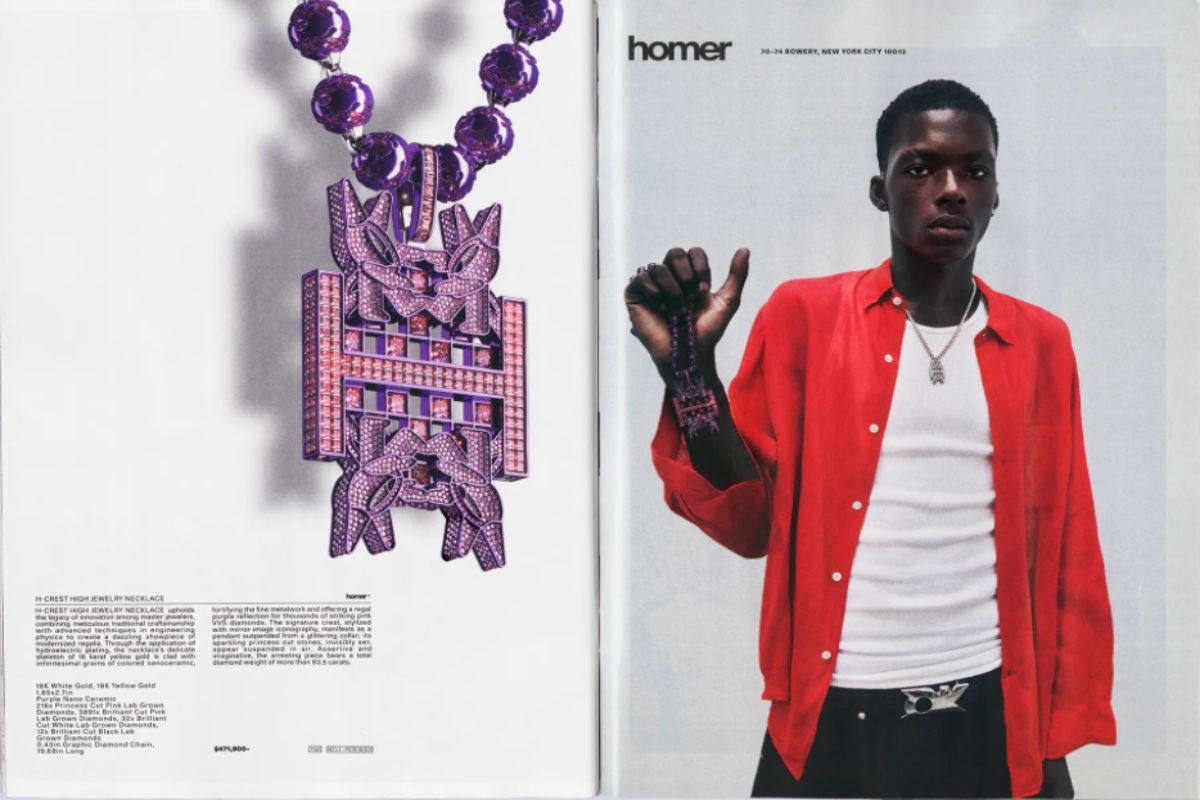 Frank Ocean presenta Homer, il brand di gioielli di lusso made in Italy
