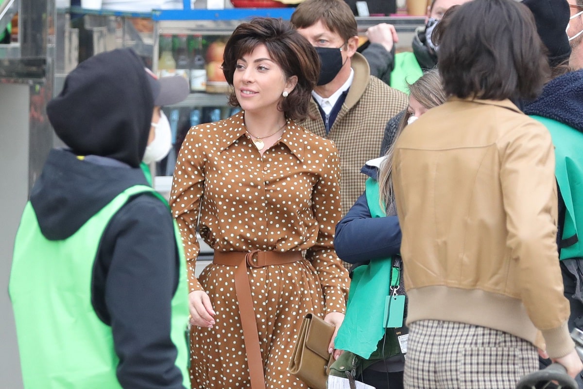 lady gaga riprese house of gucci
