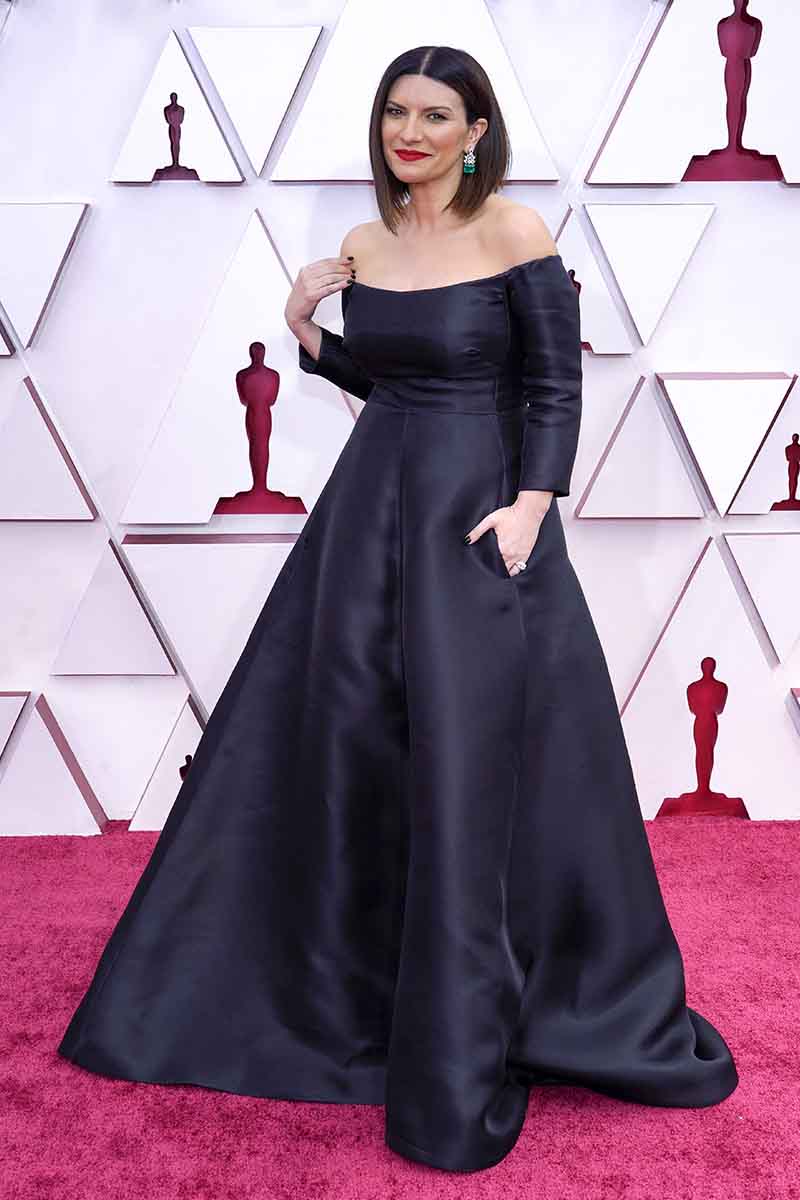laura pausini valentino haute couture oscar