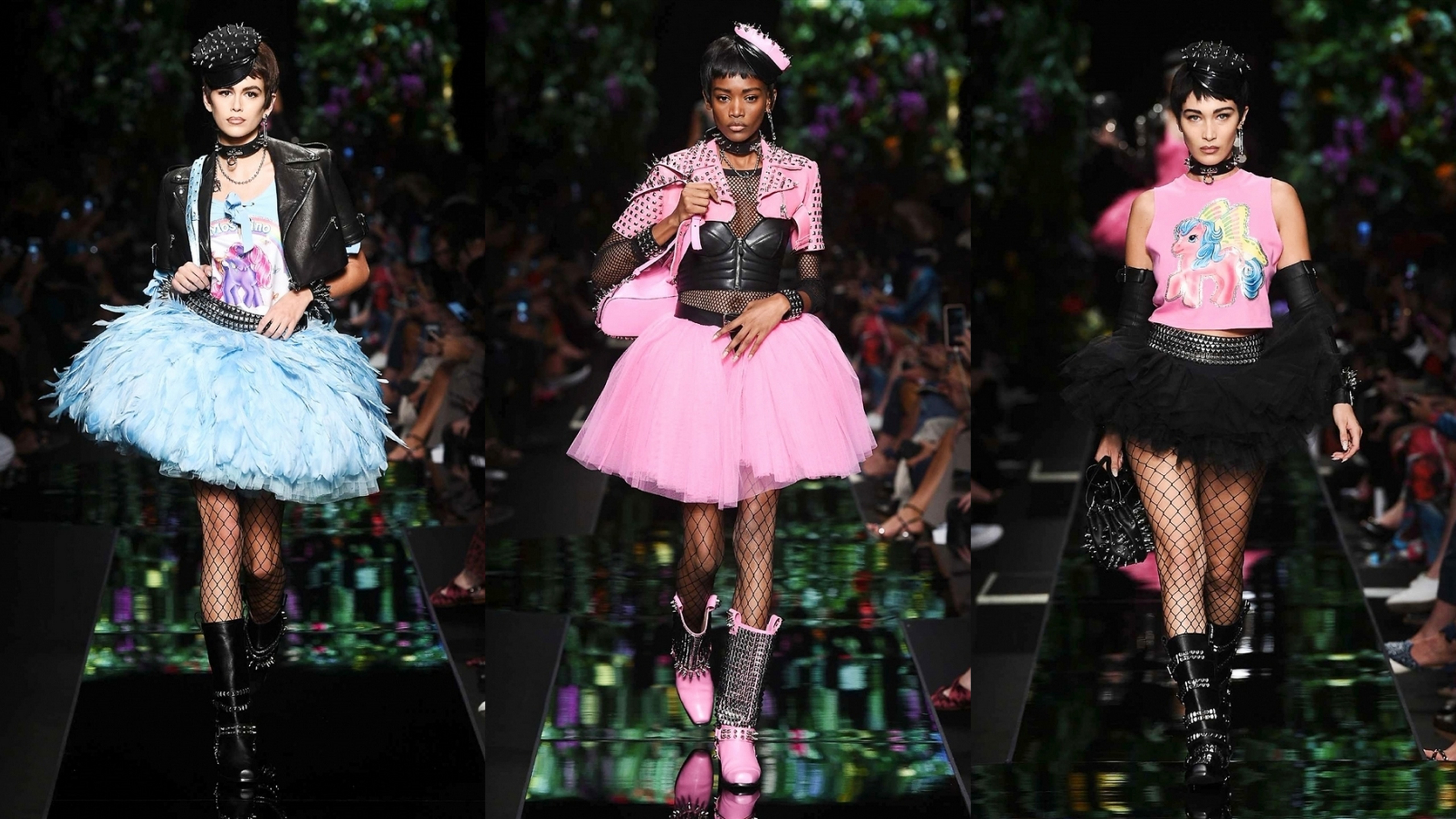 look mini pony moschino primavera estate 2018
