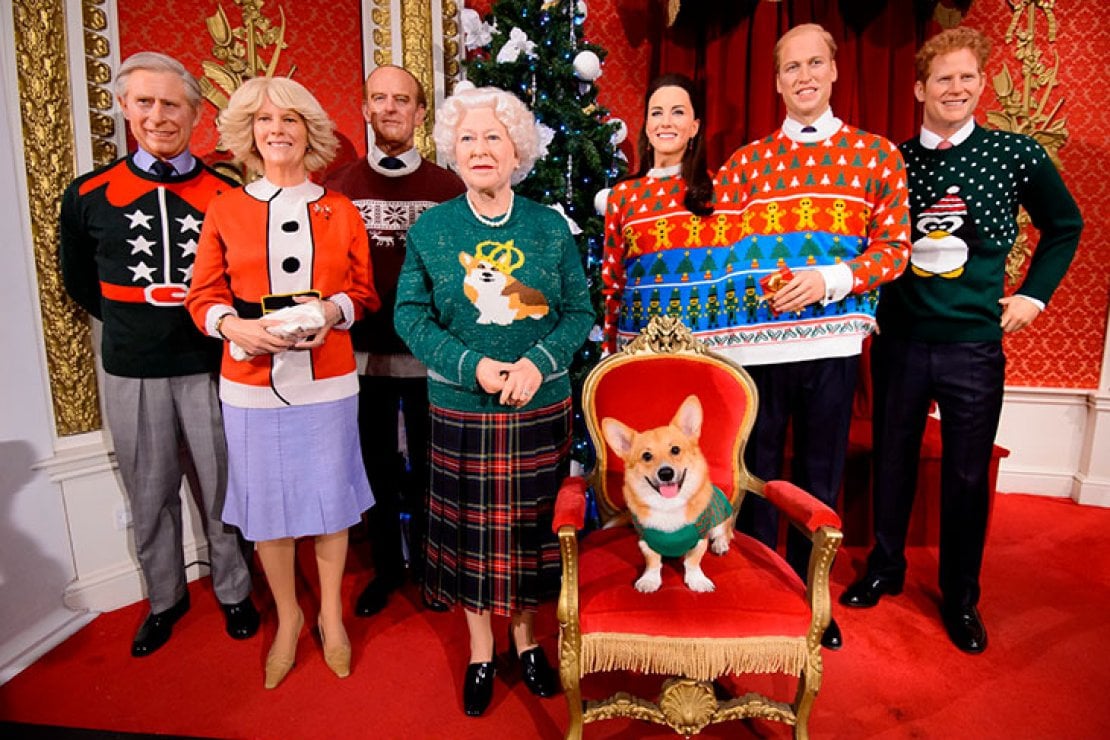 maglioni natalizi famiglia reale inglese