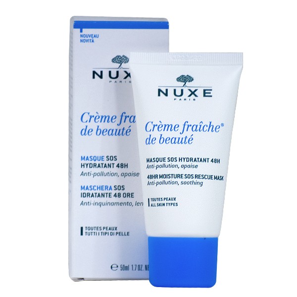 maschera viso pelle secca nuxe