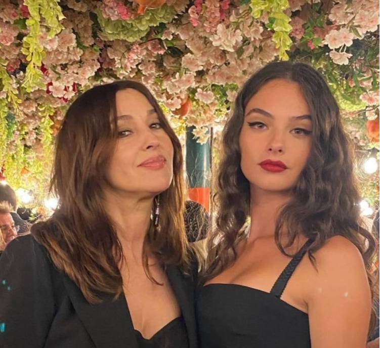 monica bellucci e deva cassel