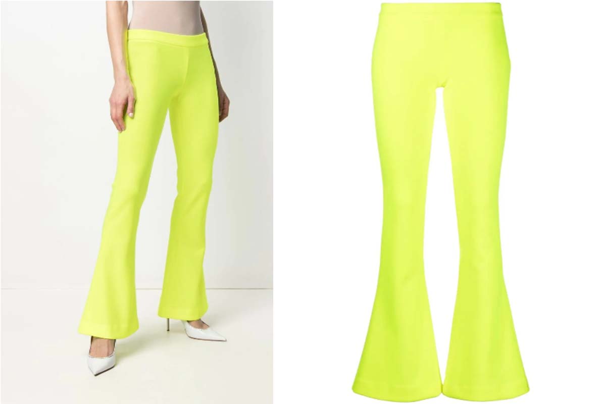 pantaloni colorati balmain