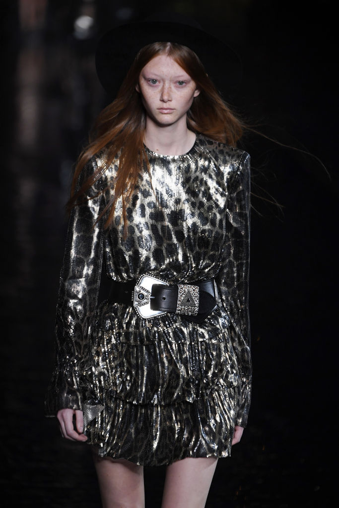 Saint Laurent : Runway Paris Fashion Week Womenswear Spring/Summer 2019