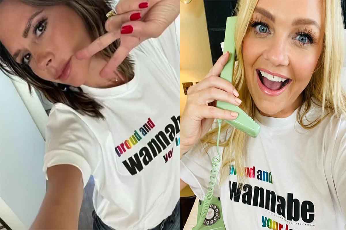Victoria Beckham e le Spice Girls si riuniscono per una collezione dedicata al Pride Month