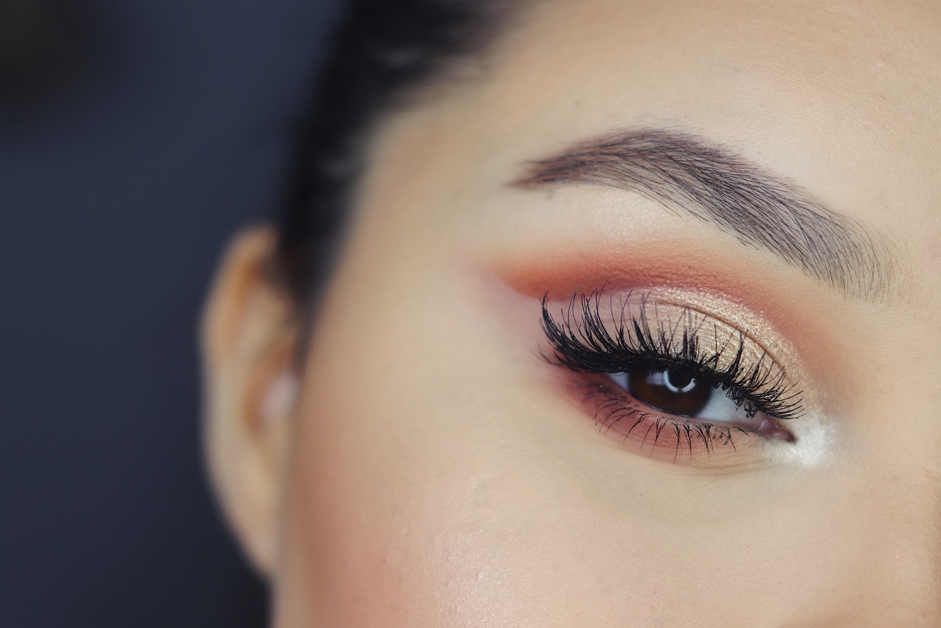 trucco occhi lenti a contatto