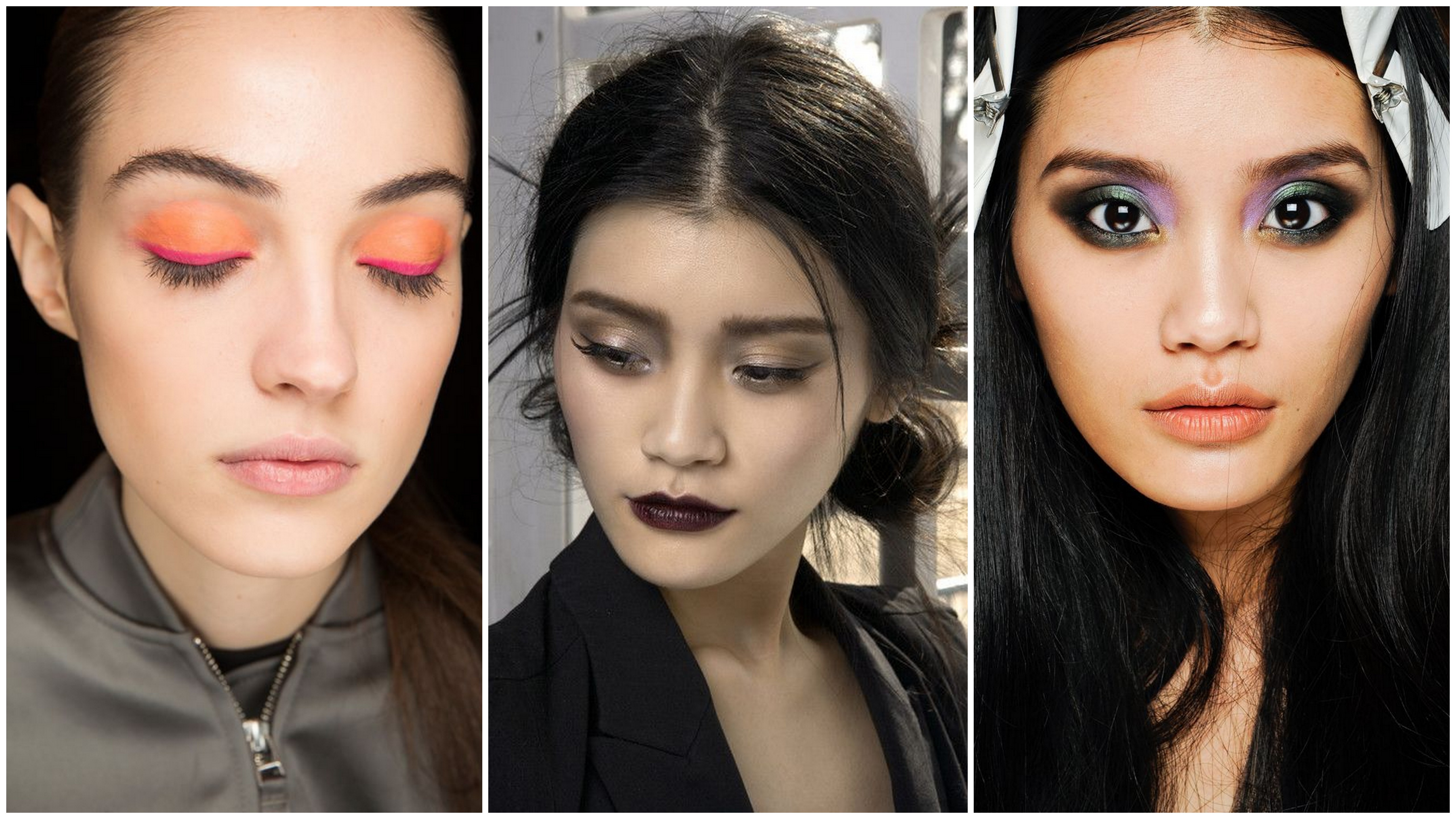 trucco occhi neri