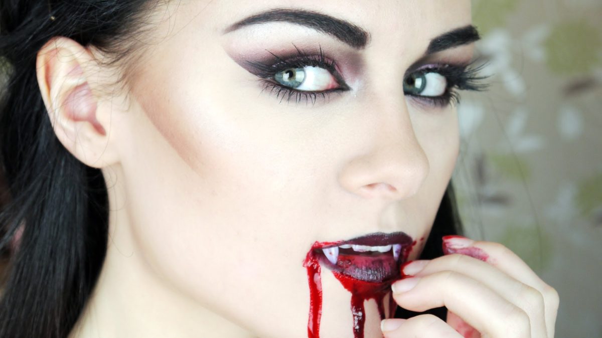 trucco vampira halloween tutorial