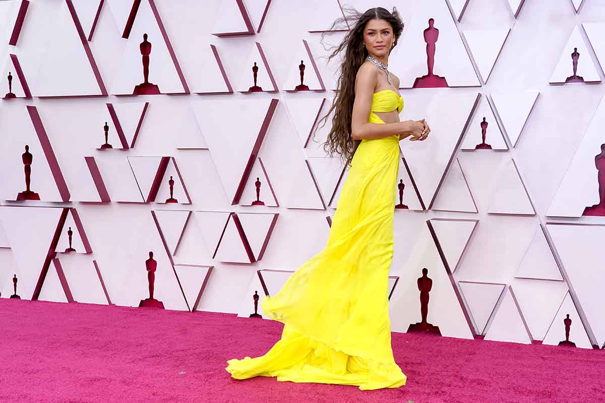 zendaya abito valentino oscar